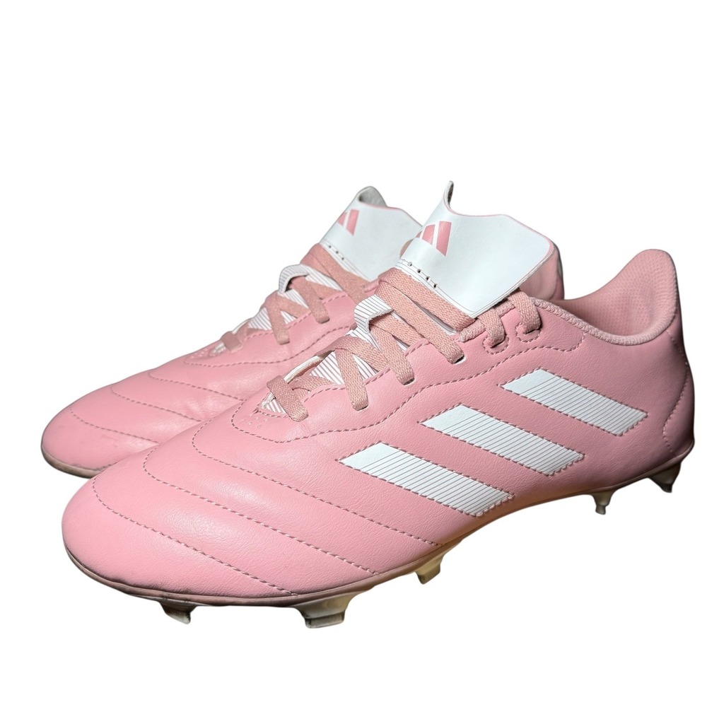 Adidas Goletto VIII‎ FG Soccer Cleats Pink White Mens 12 Womens 13 GW6164 NEW